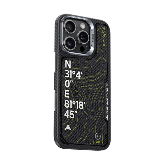 BENKS Kevlar Magnetic Armor Air Kevlar 600D Summit Kangrinboque 0065 to MagSafe case for iPhone 16 Pro