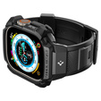 Pasek z etui Spigen do Apple Watch Ultra 49mm, Rugged Armor Pro, Czarny