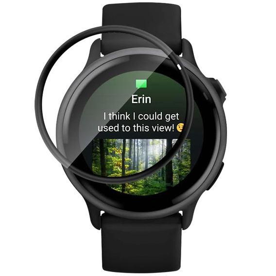 2x hybridné sklo ERBORD pre Garmin Vivoactive 6