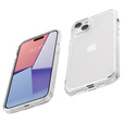 Puzdro Spigen pre iPhone 15, Ultra Hybrid, priehľadné + tvrdené sklo 9H