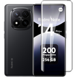 3D tvrdené sklo pre Xiaomi Redmi Note 14 Pro+, čierny rám
