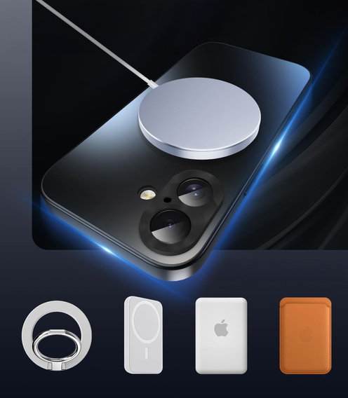 Puzdro s nepriehľadným sklom, s MagSafe pre iPhone 17