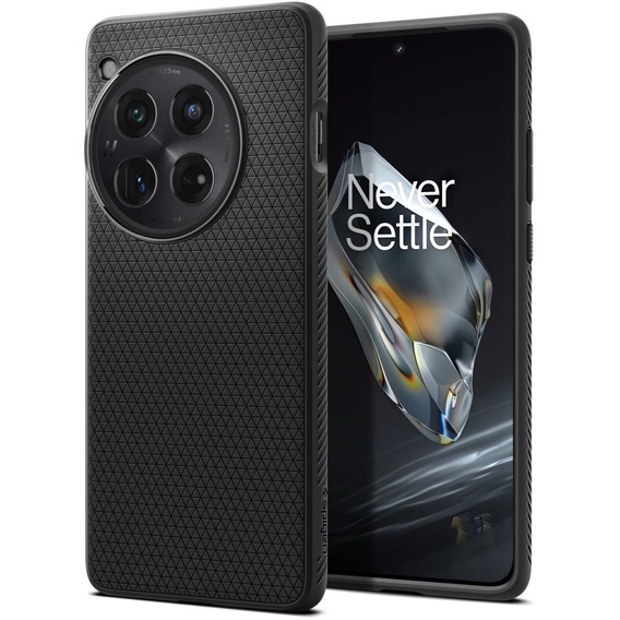 Puzdro Spigen Liquid Air čierne pre OnePlus 12 5G