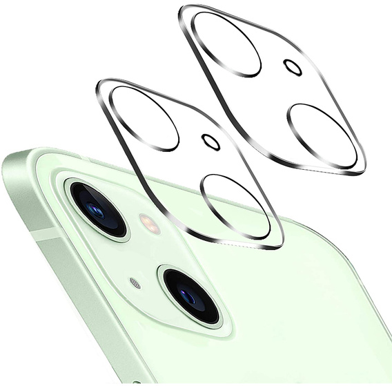 2x tvrdené sklo ERBORD na kameru iPhone 13