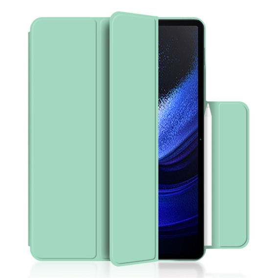 Obal na mobil pre Xiaomi Pad 6, Magnetic Smartcase, svetlozelené