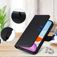 Klapkové puzdro pre Samsung Galaxy M15 5G, Wallet Smart Magnet, čierne