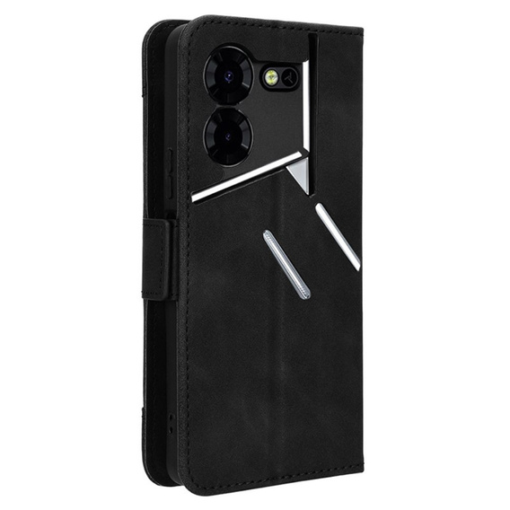 Klapkové puzdro pre Tecno Pova 5 Pro 4G, Card Slot, čierne