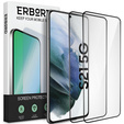 2x tvrdené sklo pre Samsung Galaxy S21, ERBORD 3D pre celý displej