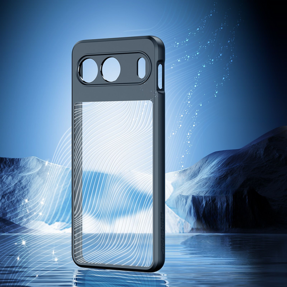 Puzdro DuxDucis pre OnePlus Nord 4, Aimo case, transparentné / čierne