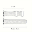 Silikónový remienok pre Apple Watch 1/2/3/4/5/6/7/8/9/SE/ULTRA/ULTRA 2 42/44/45/49MM