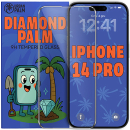 Tvrdené sklo Diamond Palm pre iPhone 14 Pro