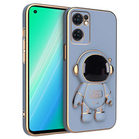 Obal na mobil pre Oppo Reno 7 5G, Astronaut, modré