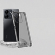 IMAK Obal na mobil pre Xiaomi Redmi 13C / Poco C65, Dropproof, transparentné / čierne