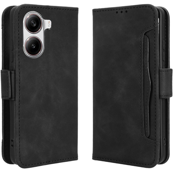 Klapkové puzdro pre Xiaomi Poco X7 Pro 5G, Card Slot, čierne