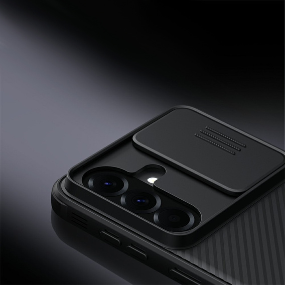 NILLKIN CamShield Pro magnetické puzdro pre Samsung Galaxy A57 5G, čierne