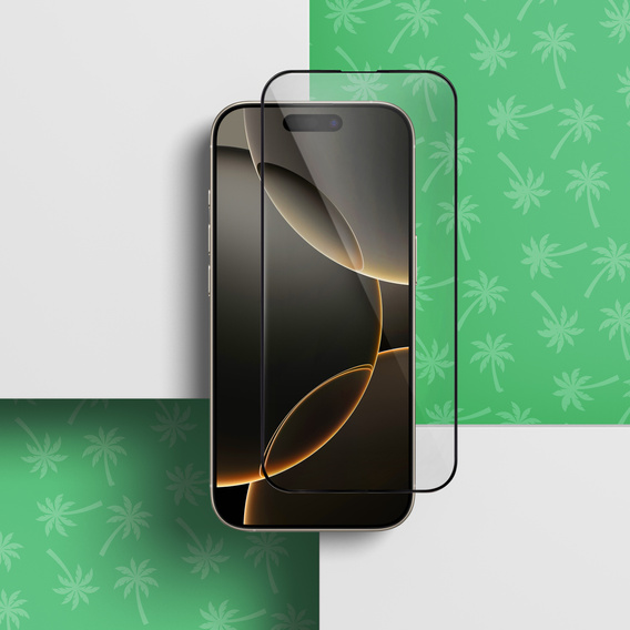 5D Full Glue Smart Palm tvrdené sklo pre iPhone 16 Pro Max