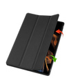 Puzdro pre Samsung Galaxy Tab S10 Ultra, Smartcase s priestorom pre stylus, čierne