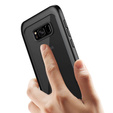 Puzdro pre Samsung Galaxy S8+ Plus, Shockproof, s fóliou, modré
