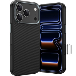 BENKS Kevlar Armor PRO Carbon Fiber 600D A069 puzdro MagSafe pre iPhone 17 Pro