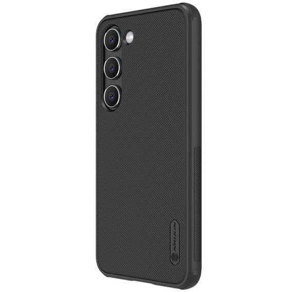 NILLKIN puzdro pre Samsung Galaxy S23, Super Frosted Shield Case, čierne