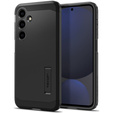 Puzdro Spigen pre Samsung Galaxy S24 FE, Tough Armor Mag MagSafe, čierne + tvrdené sklo 9H