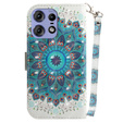 Klapkové puzdro pre Motorola Edge 50 Pro 5G, Wallet, Mandala Flower
