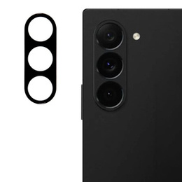 Tvrdené sklo na fotoaparát pre Samsung Galaxy Z Fold6 5G, čierne