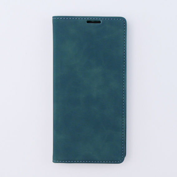 Puzdro pre Oppo A78 4G, ERBORD Vintage, peňaženka s chlopňou, modré