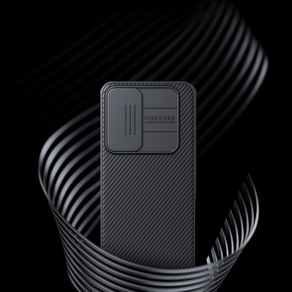Puzdro pre Samsung Galaxy S24 FE, pancierované Nillkin, CamShield Pro, čierne