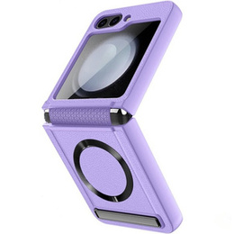 Puzdro na PC pre Samsung Galaxy Z Flip5 5G, pre MagSafe, čierne