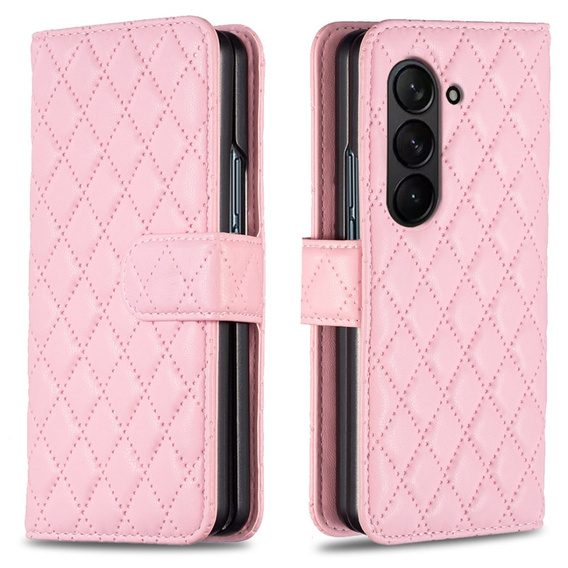 Klapkové puzdro pre Samsung Galaxy Z Fold6 5G, Wallet, BINFEN COLOR, ružové