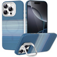 Puzdro pre iPhone 16 Pro Max, Frame Kickstand, pre MagSafe, Moon Blue
