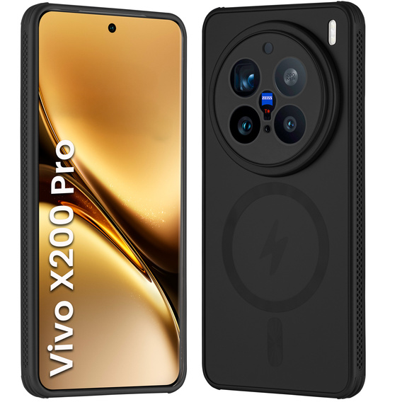Puzdro pre Vivo X200 Pro 5G, MagSafe, čierne