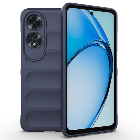 Obal na mobil pre Oppo A60, Gaming Shockproof, tmavomodré