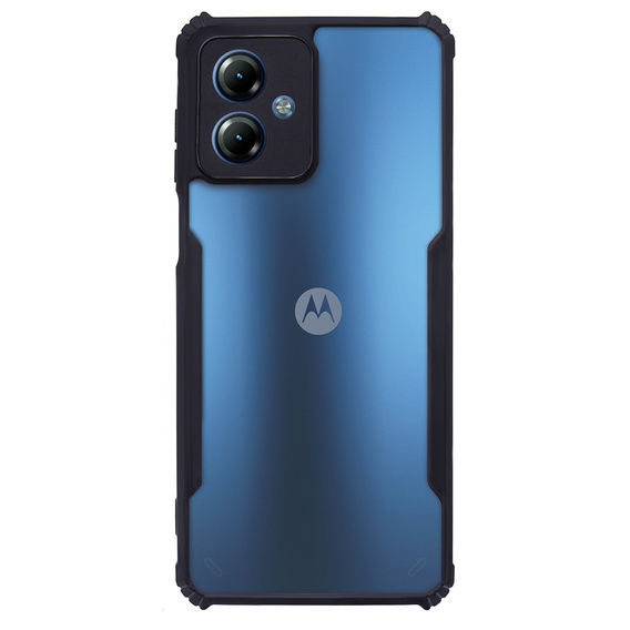 Obal na mobil pre Motorola Moto G14, AntiDrop Hybrid, čierne