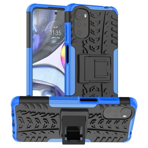 Obal na mobil pre Motorola Moto G22, Tire Armor, modré