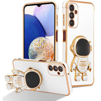 Obal na mobil pre Samsung Galaxy M55 5G, Astronaut, biele