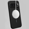 Silikónové puzdro pre Google Pixel 10 Pro XL, pre MagSafe, čierne