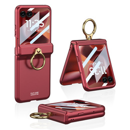 Puzdro so stojanom a ochranou pántov pre Motorola Razr 60 Ultra 5G