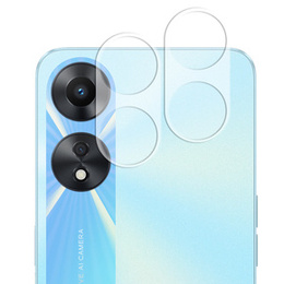2x tvrdené sklo ERBORD na kameru Oppo A78 4G, priehľadné