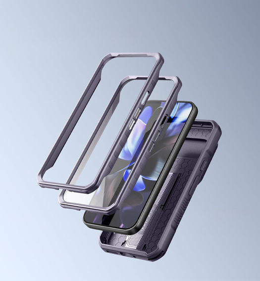 Obrnené puzdro Dexnor Full Body Two Frames pre Google Pixel 10 Pro XL