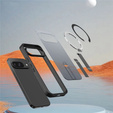 Hybridné puzdro Fusion pre Google Pixel 10 / 10 Pro, pre MagSafe, so stojanom, priehľadné