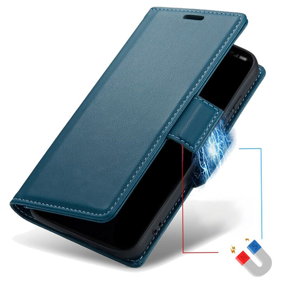 ERBORD Lesklá peňaženka Litchi s chlopňou pre Xiaomi Redmi A5