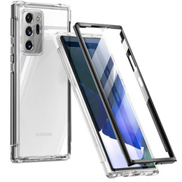 Obal na mobil pre Samsung Galaxy Note 20 Ultra, Suritch Full Body, transparentné / čierne