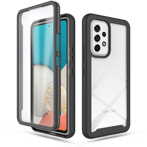 Puzdro pre Samsung Galaxy A53 5G, Shockproof, s fóliou, modré