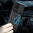 Obal na mobil pre Realme 8 / 8 Pro, CamShield Slide, čierne