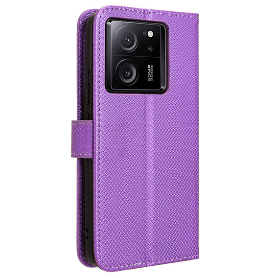 Flipové puzdro pre Xiaomi 13T / 13T Pro / Redmi K60 Ultra, Smart Magnet, fialová