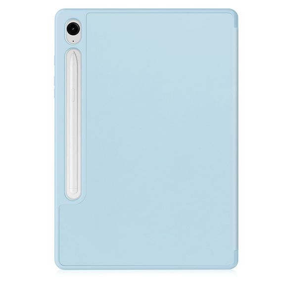 Puzdro pre Samsung Galaxy Tab S10 FE+ Plus, Smartcase s priestorom pre stylus, modré