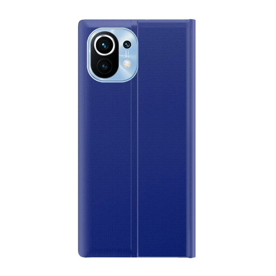 Flipové puzdro pre Xiaomi Mi 11, Side View, modré