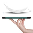 Puzdro pre Samsung Galaxy Tab S9 FE, trojskladové, zelené